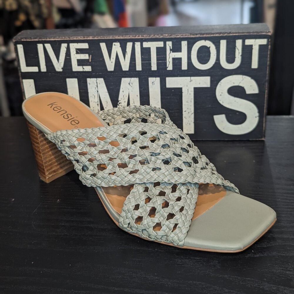 Kensie Block Heel Sandal